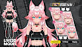 design a high quality 2d vtuber model with professional live2d rigging