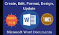 do document formatting in word