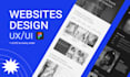 do figma website design,ui ux design,landing page