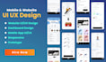 design modern ui ux for website in figma