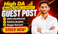 publish article on premium guest post with high da guest post backlink