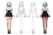 create and rig 2d vtuber models of anime characters