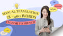 do a perfect english to french translation