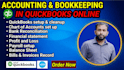 do bookkeeping,cleanup, reconciliation,payroll in quickbooks