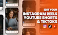 edit instagram reels with captions, subtitles, brolls and effects