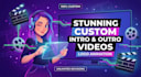 create custom intro and outro videos