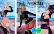 create custom vrchat mmd avatar vtuber model unity 3d avatar vrchat full body