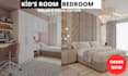 do professional 3d rendering and interior design for bedrooms or kids rooms