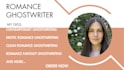 skillfully ghostwrite romance story, novel, novel editing, rewriting
