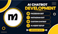 do custom whatsapp api chatbot, chatgpt ai, manychat automation bot and agent