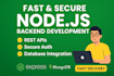 develop a scalable rest API and backend for your web or mobile app