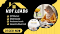 provide updated motivated seller leads
