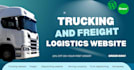create logistics, trucking, dispatch, freight, moving company website