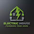 do eco energy, electrical , power and solar panel logo