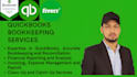 do bookkeeping, reconciliation, accounting in quickbooks online