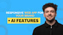 develop a figma ai powered web app for startups and business ideas