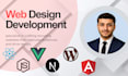 design a professional wordpress, react, next js or shopify website
