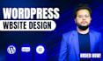 rebuild , design  wordpress website