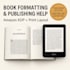 format and publish your book for amazon KDP and all platforms