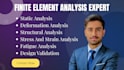 do 3d modeling and finite element analysis using solidworks, fusion 360, catia