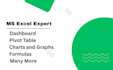 create excel pivot table, formulas, graphs and charts