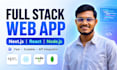 create full stack web applications with next js, react, node js