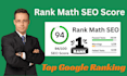 improve rank math SEO score to 90 for better rankings