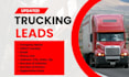 provide fresh trucking insurance leads from fmcsa carrier database