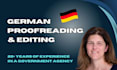 proofread and edit your german text at the highest level