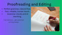 proofread and edit your essay or article to perfection