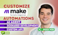 be make com automation manager, custom workflows expert, integration specialist