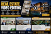 edit cinematic real estate videos and social media ads