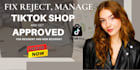 fix manage tiktok shop setup USA tiktok shop create tiktok account for non USA