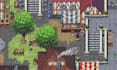 do pixel art tileset, rpg maker, top down pixel tilemap, game art, game assets