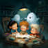 comic script children illustration, kid picture book, children book ghost writer
