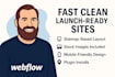 build a custom webflow website