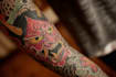 make a traditional japanese irezumi tattoo