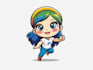 design cute custom anime chibi mascot logo