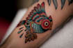 create a watercolor tattoo design