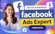 manage facebook ads and meta conversion campaigns with pixel setup