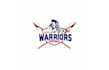 design little warriors football program logo