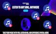 do spotify music promotion amazon apple itunes