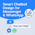 build a chatbot for messenger, whatsapp or gohighlevel