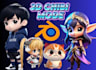 do 3d custom chibi mascot cartoon character chibi model vseeface chibi vtuber