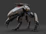 design 3d sci fi mech, robot and creature concept models