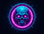 make cyberpunk logo opener