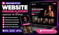 create a creator subscription website with paid content and tipping
