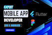 do mobile app development android app ios app creation flutter app developer