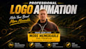 create a simple 2d and 3d logo animation