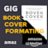 format book cover, cover design